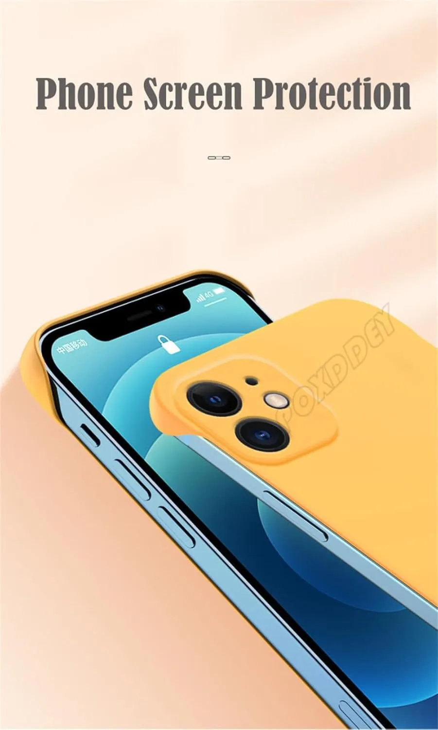 Ultra Slim PC Frameless Case for iPhone 15 14 Pro Max 13 12 Mini 11 Pro XS Max XR 14 8 7 15 Plus Colorful Matte Hard Phone Cover,Clear,for iPhone 15 Pro
