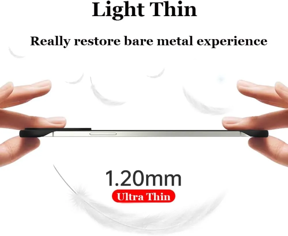 Ultra Thin Frameless PC Shockproof Hard Phone Case for iPhone 15 14 13 12 Mini 11 Pro Max X XR XS SE 2 7 8 Plus Slim Hard Cover,DRAK Green,for iPhone 11Pro