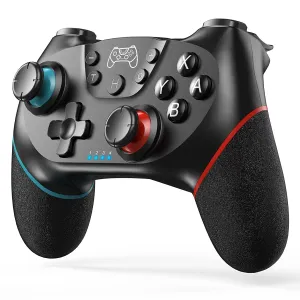 Upgraded Wireless Controller for Switch/Lite/OLED Pro Controller for Switch Remote Joystick Gamepad Supports Wake up, Gyro Axis, Turbo, Dual Vibration and Screenshot Function