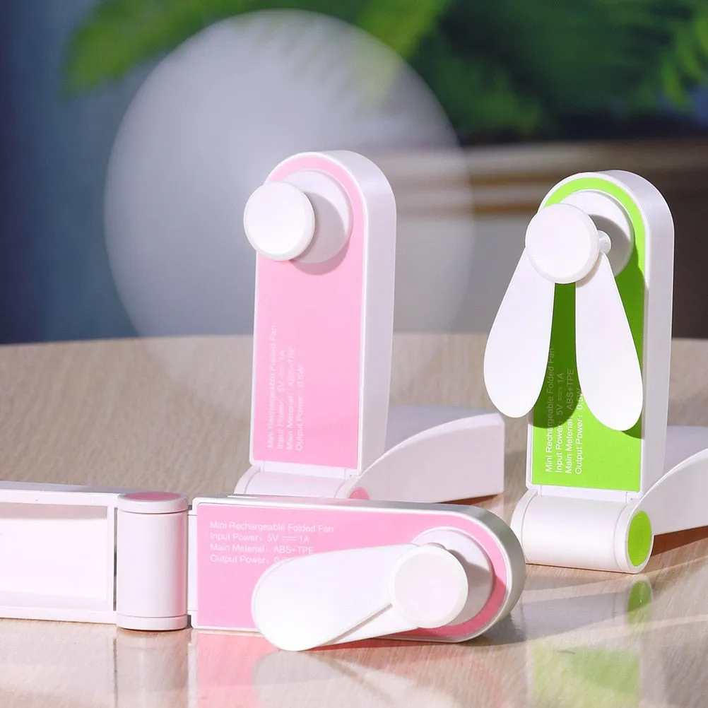 USB Pocket Fold Electric Portable Originality Small Fan