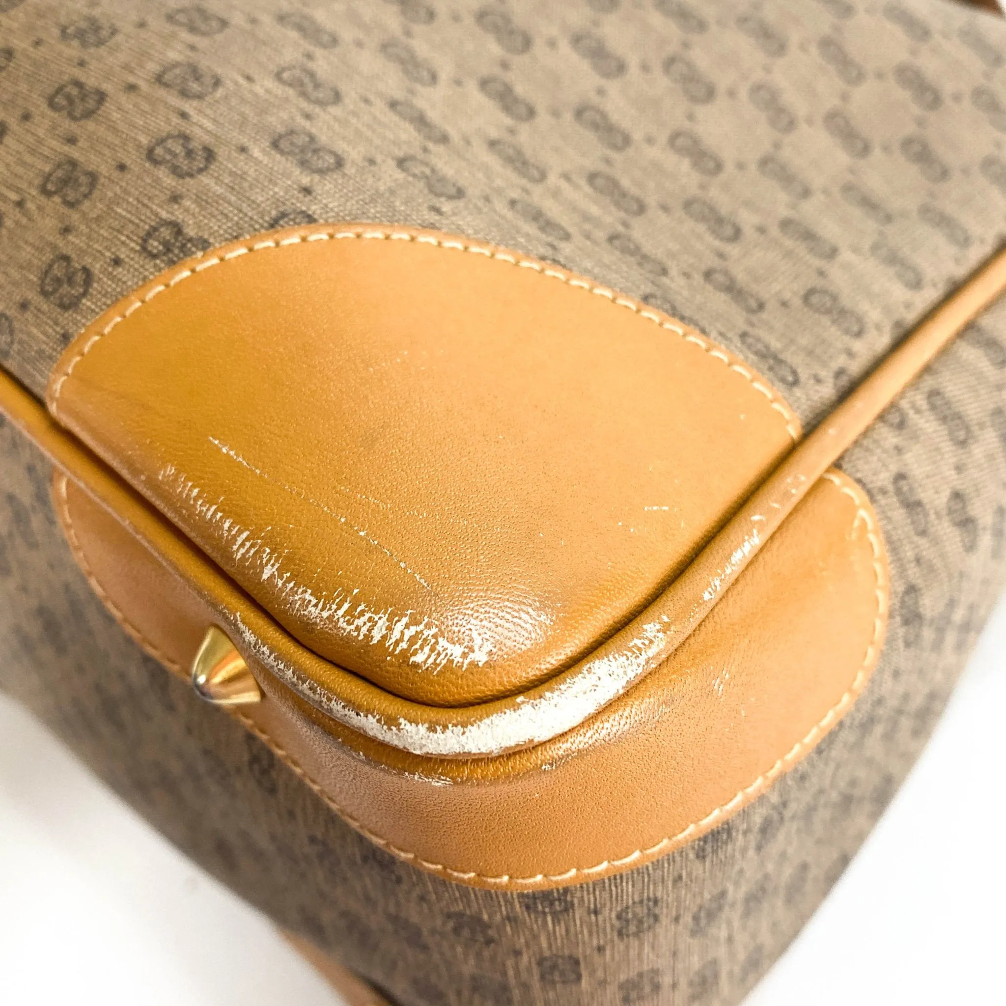 Vintage Old Gucci Mini Boston Bag
