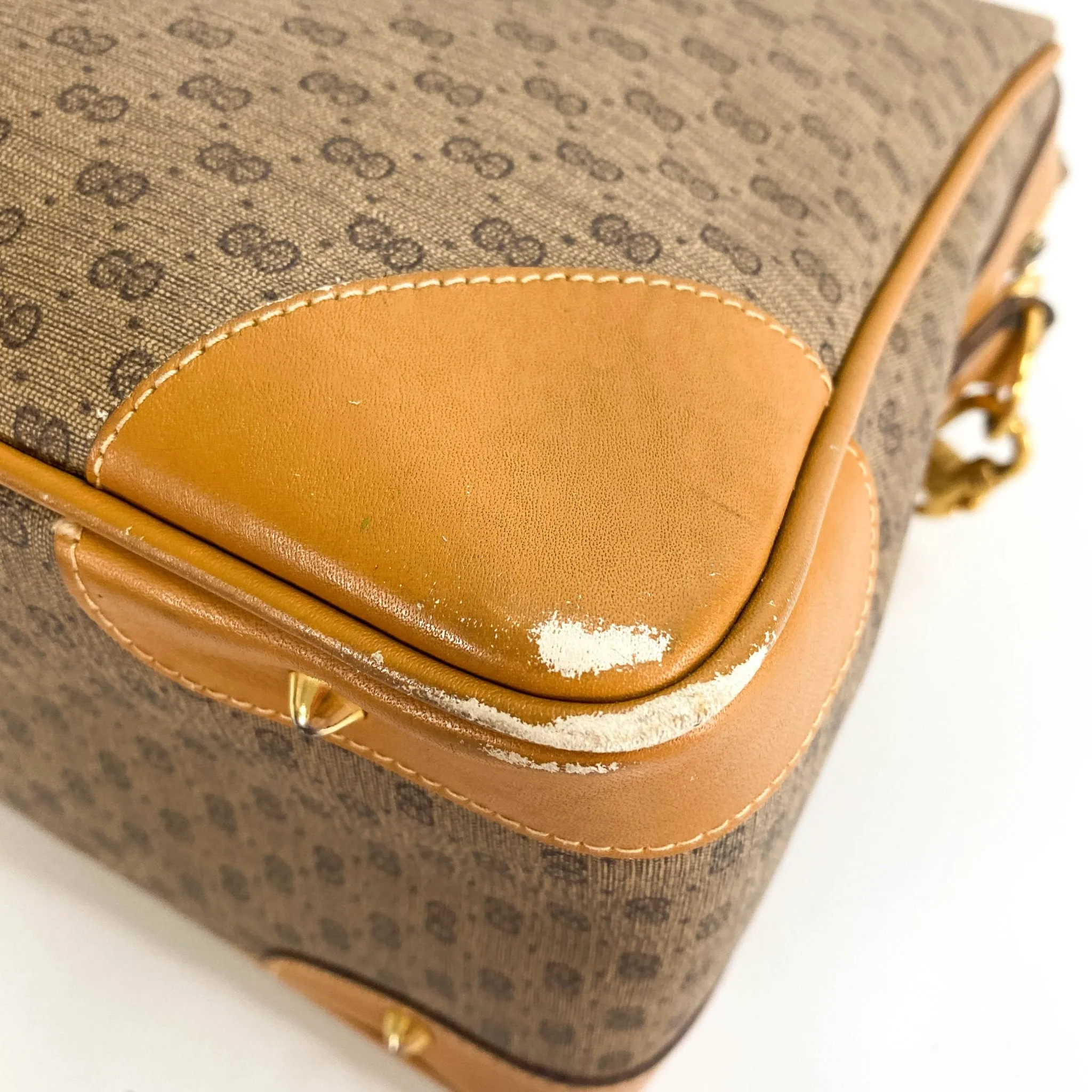 Vintage Old Gucci Mini Boston Bag