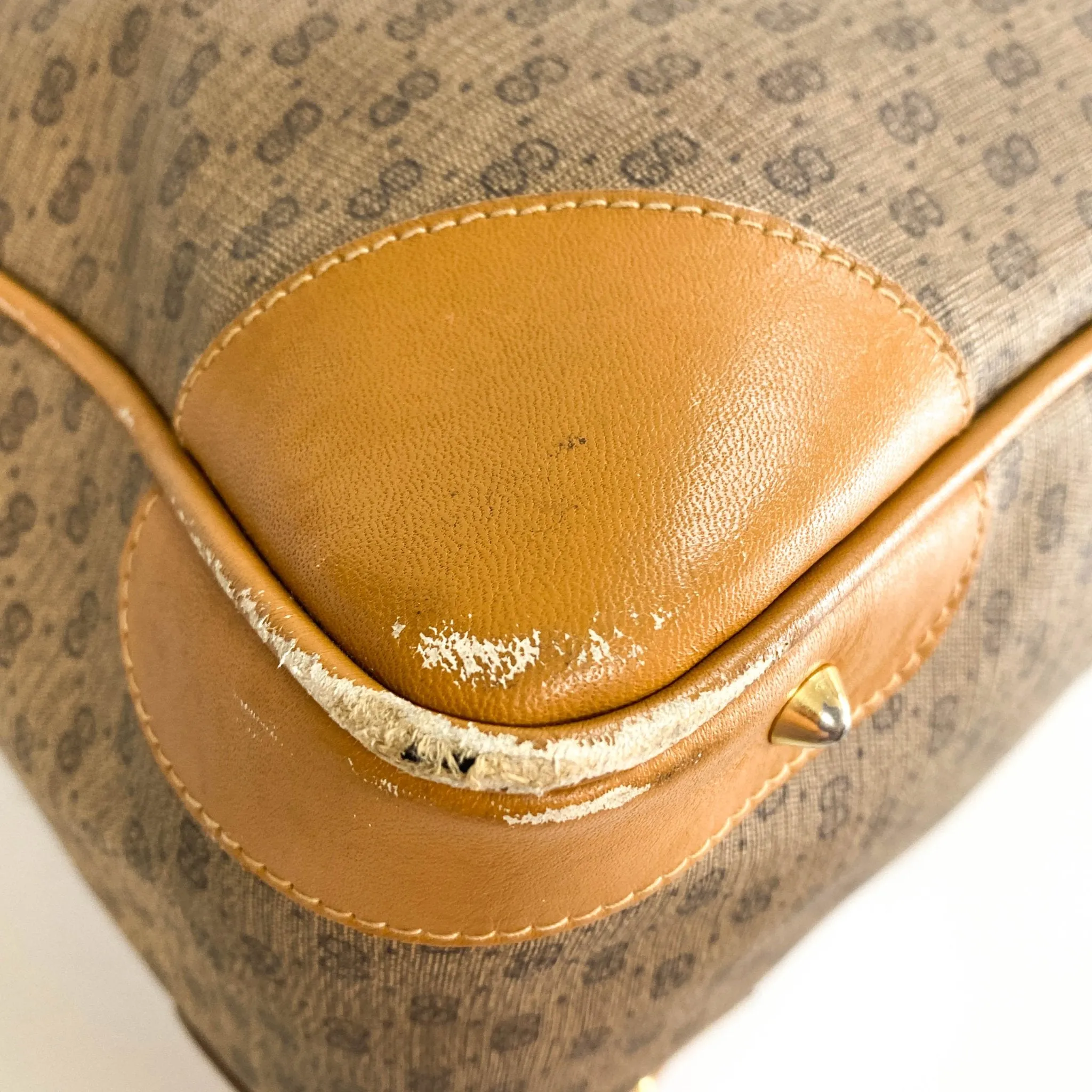 Vintage Old Gucci Mini Boston Bag