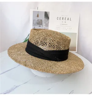 Wide Brim Seagrass Straw Hat