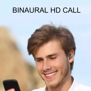 Wireless Earbuds | Bluetooth 5.0 Headphones with Noise Canceling Mic | LED Power Display Earphones Wireless with Charging Case | 120H Playtime IPX7 Waterproof Ear Buds for Smartphone Laptop Computer