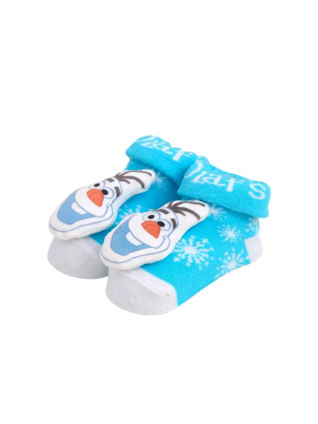 Yellow Bee Disney 3D Socks Trio for Boys – Mickey Mouse, 101 Dalmatians Lucky Dog, and Frozen Olaf