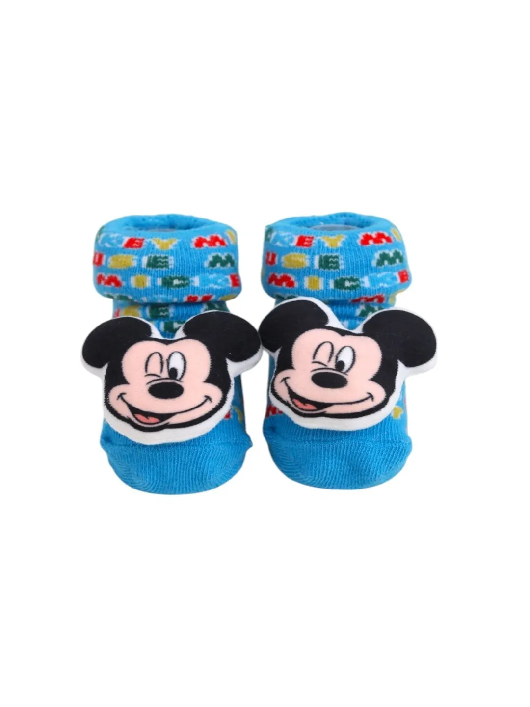 Yellow Bee Disney 3D Socks Trio for Boys – Mickey Mouse, 101 Dalmatians Lucky Dog, and Frozen Olaf